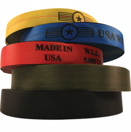 4" x 300' Roll of Webbing with the Rated Capacity of 20,000 lbs.